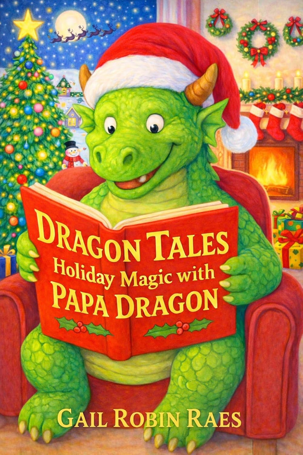 Cover of Dragon Tales – Holiday Magic with Papa Dragon