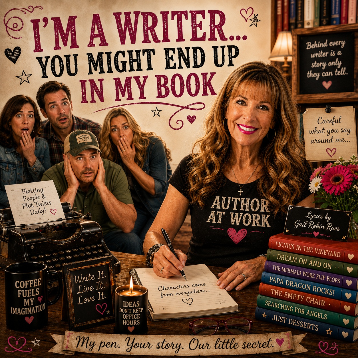 I’m a Writer… You Might End Up in My Book album cover