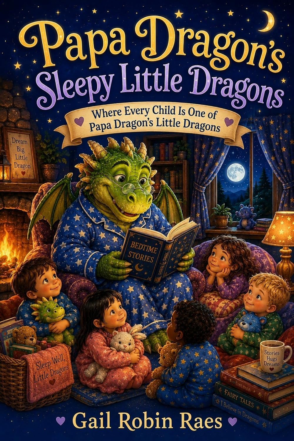 Papa Dragon's Sleepy Little Dragons