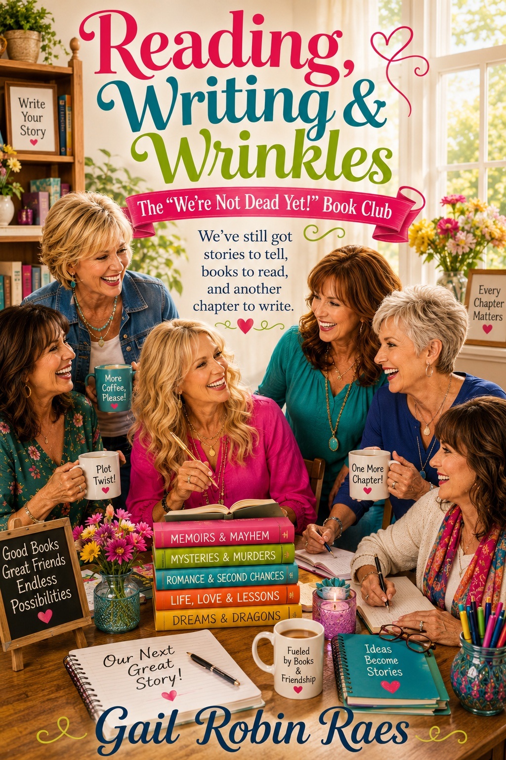 Reading, Writing & Wrinkles book cover